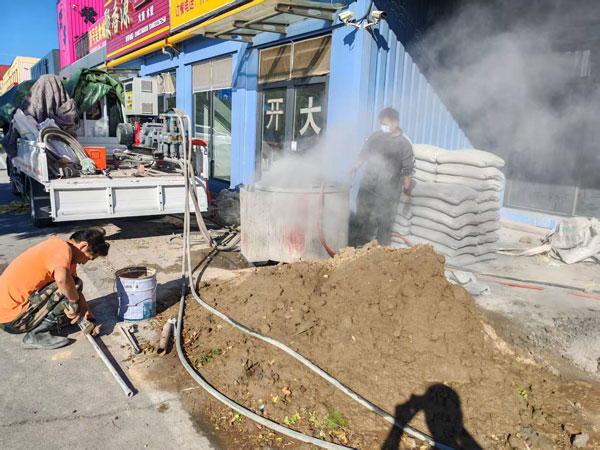 中山顶管注浆加固